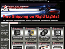 Tablet Screenshot of buyrigidlights.com